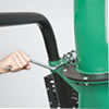 Billy Goat DL25 & 35 hand adjustable rotating exhaust